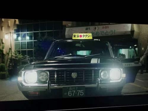 映画　タクシードライバーに登場した東京タクシー？