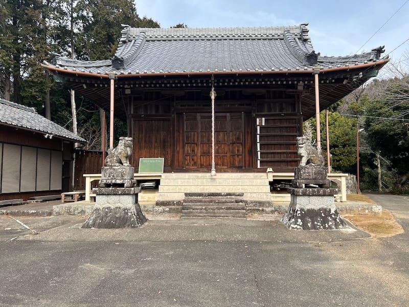 秋葉神社(西浦町)拝殿