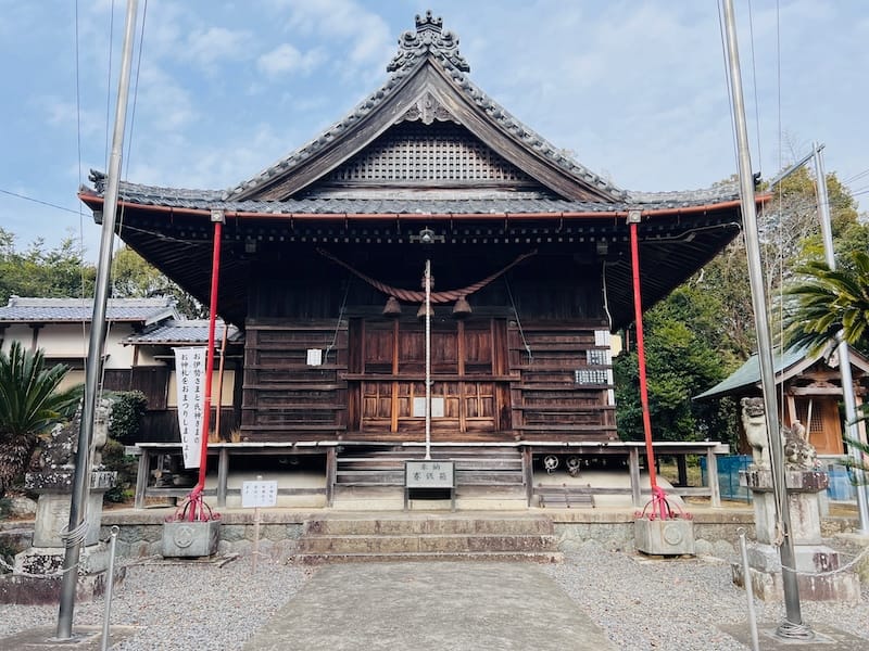 愛宕神社 拝殿正面