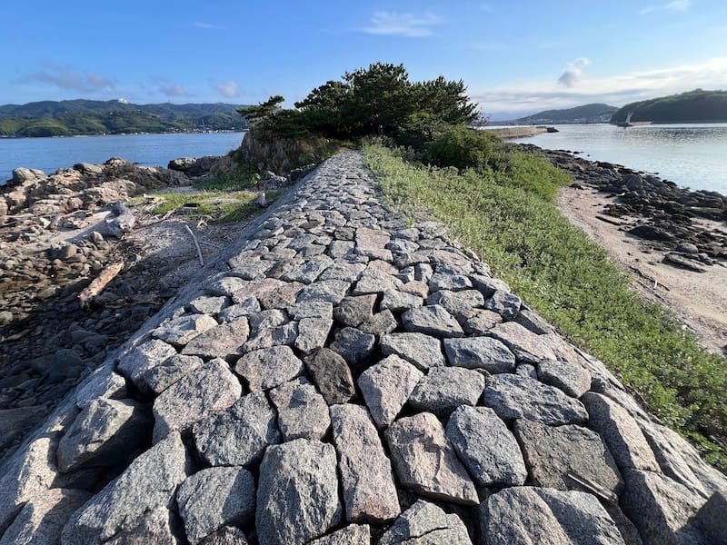 松島突堤から松島