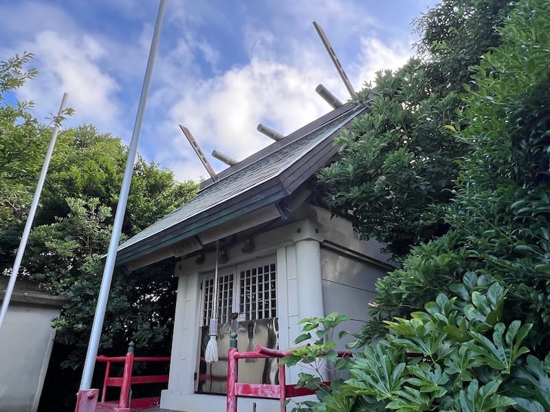 法辨社（ほうべん社）- 伊勢浜と遥拝場