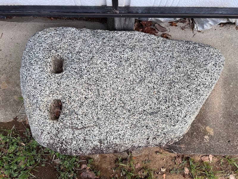 池田輝政の刻印石（八王子神社）