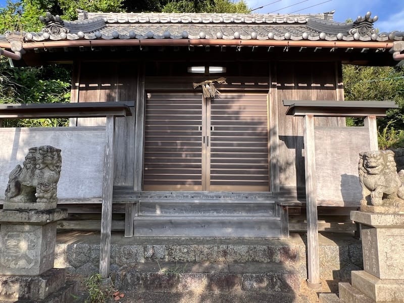 秋葉社（形原町東上野）　社殿