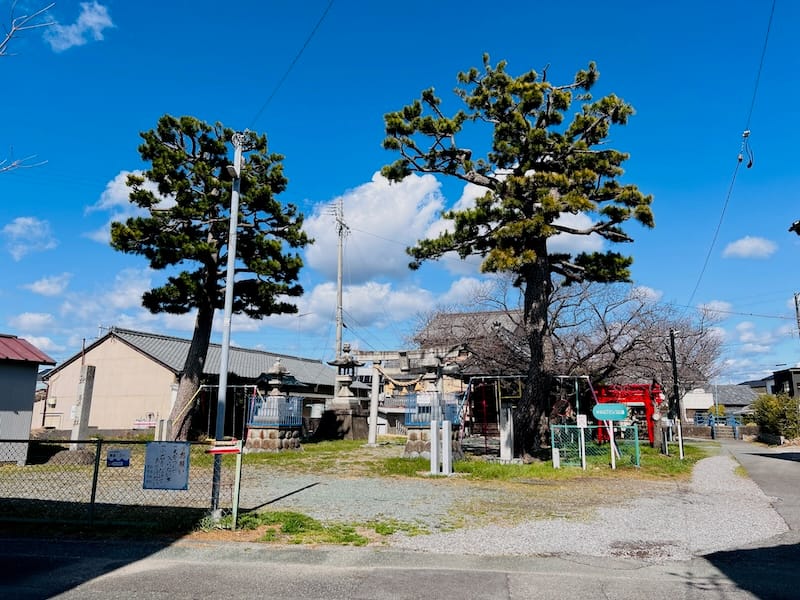 秋葉社（形原一区）全景