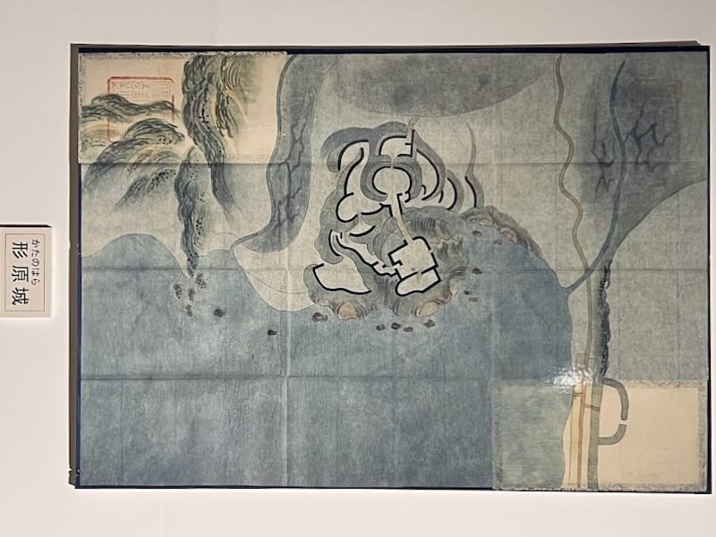形原城絵図