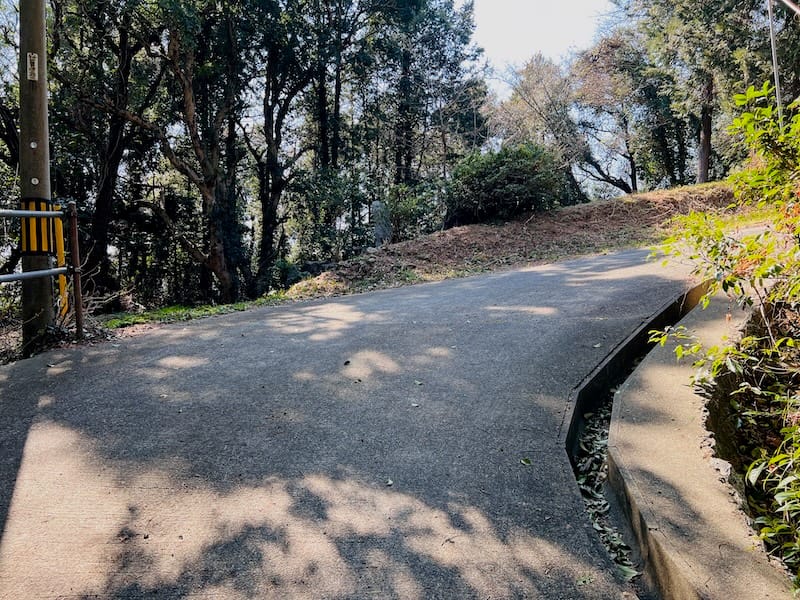 鞍掛山秋の月見場所