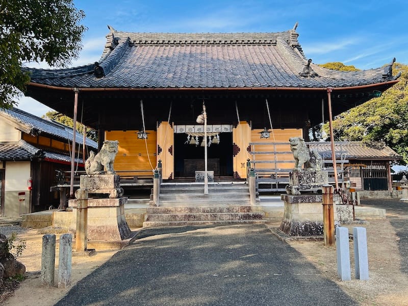 御嶽神社　拝殿