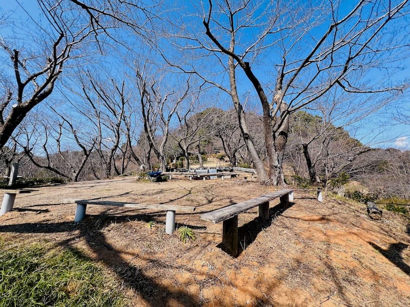 春日山展望台　休憩所