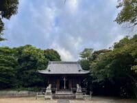 素盞嗚神社の社叢　社殿