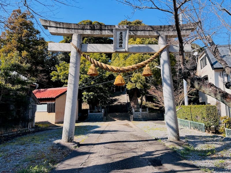 素盞嗚神社（枯木ノ宮）　鳥居