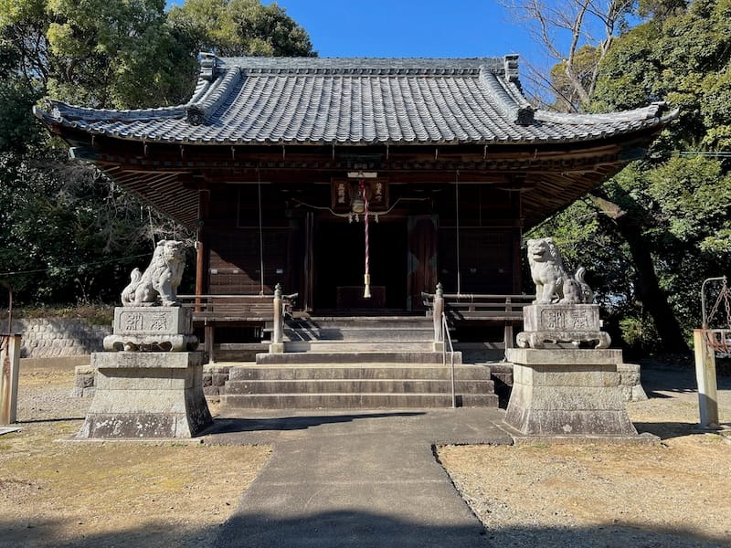 素盞嗚神社（枯木ノ宮）　拝殿