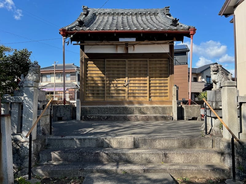 諏訪神社（明後）　社殿