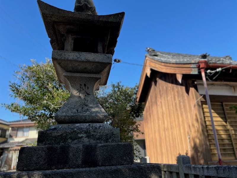 諏訪神社（明後）　秋葉山常夜燈