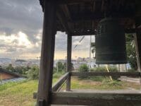 浄夢院　鐘堂から蒲郡市内