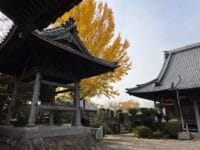 常円寺 鐘楼の秋
