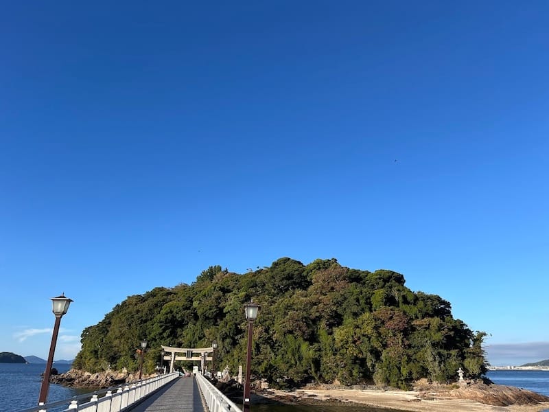 八百富神社社叢 – 蒲郡の名木50選 31 – 竹島町