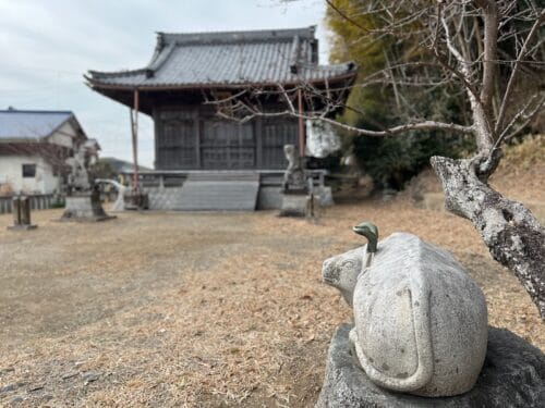 阿須賀天満社 – 家康の道真公神像