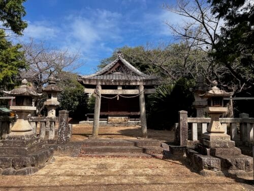 八幡社（竹谷）- 竹谷陣屋跡