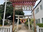 神倉神社　例祭日の鳥居