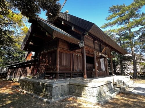 神明神社（三谷） – 御上神楽も渡御します