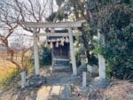 尺口神社鳥居、社殿