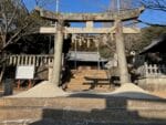 竹谷神社 鳥居から