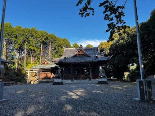 砥神神社 – 橘諸兄の創建と伝わります