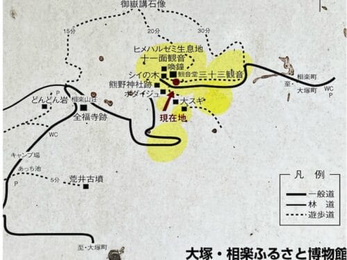 ヒメハルゼミ生息地地図