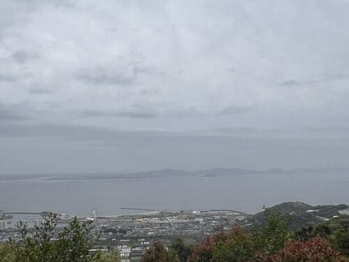 潮見展望台と夕陽丘展望台