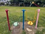 ひまわり児童遊び場　バスケットブランコ