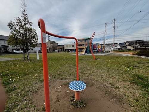 港町東公園 腰ひねり