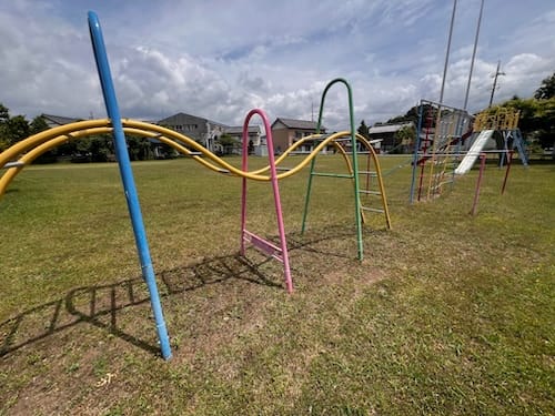 西ノ浜児童遊び場 雲梯