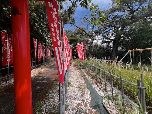 御屋敷稲荷チビッコ広場 – 蒲郡の公園