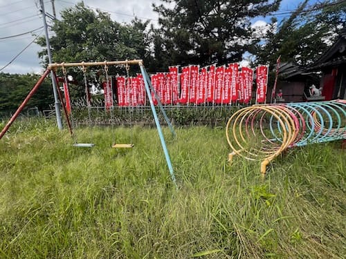 御屋敷稲荷チビッコ広場　遊具