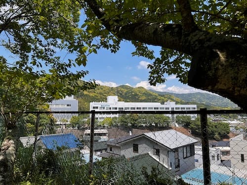 眺望（愛知工科大学方面）