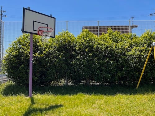 豊岡北児童遊園地　バスケットボールゴール