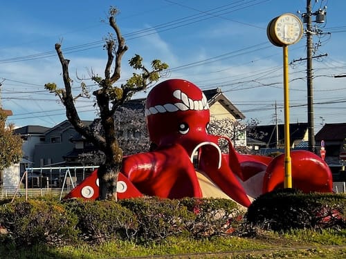 矢田公園のタコちゃん
