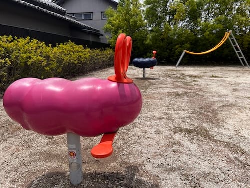 大門公園　スプリング遊具