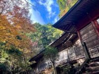 鳳来寺の僧坊・祈りの道