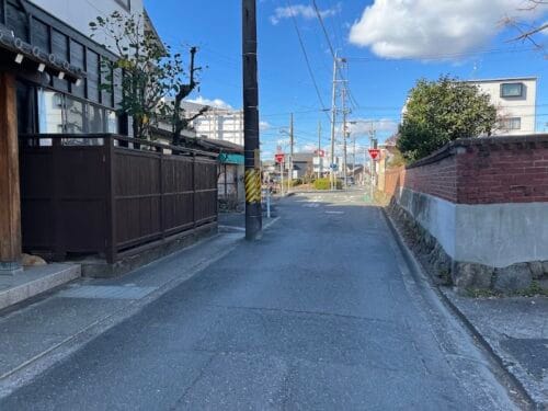 三谷緑地帯　光昌寺方面から