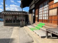 地蔵堂（三谷町）　本堂入口