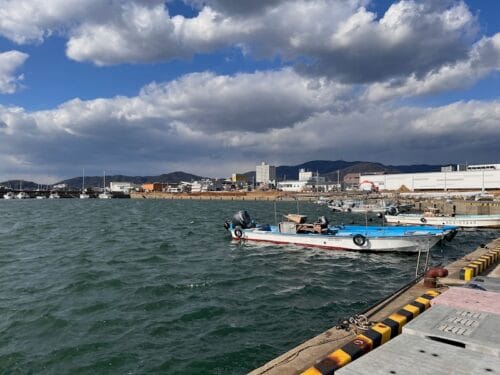 蒲郡東港　船溜まり