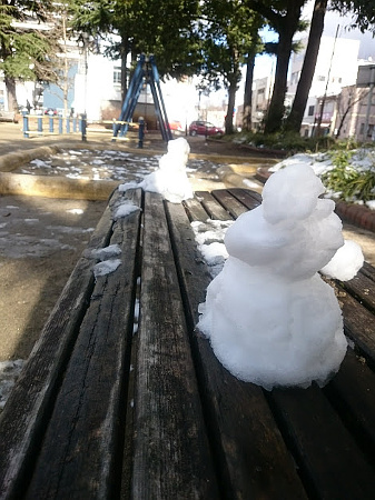 雪だるま　神明公園