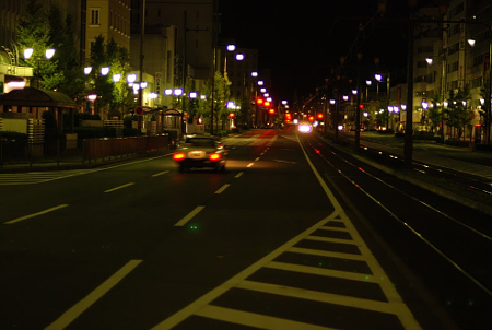 豊橋市　駅前大通り　深夜　どこでもタクシー- ライドシェアに賛成な理由